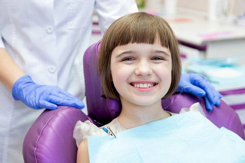 family dentist in worcester with patient