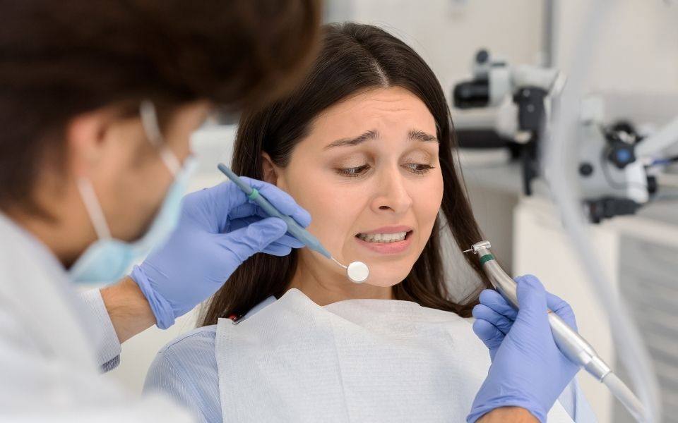 Scared Patient before Sedation | The Dentist in Worcester